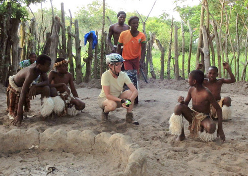 Terry was drafted to dance with Zulus.